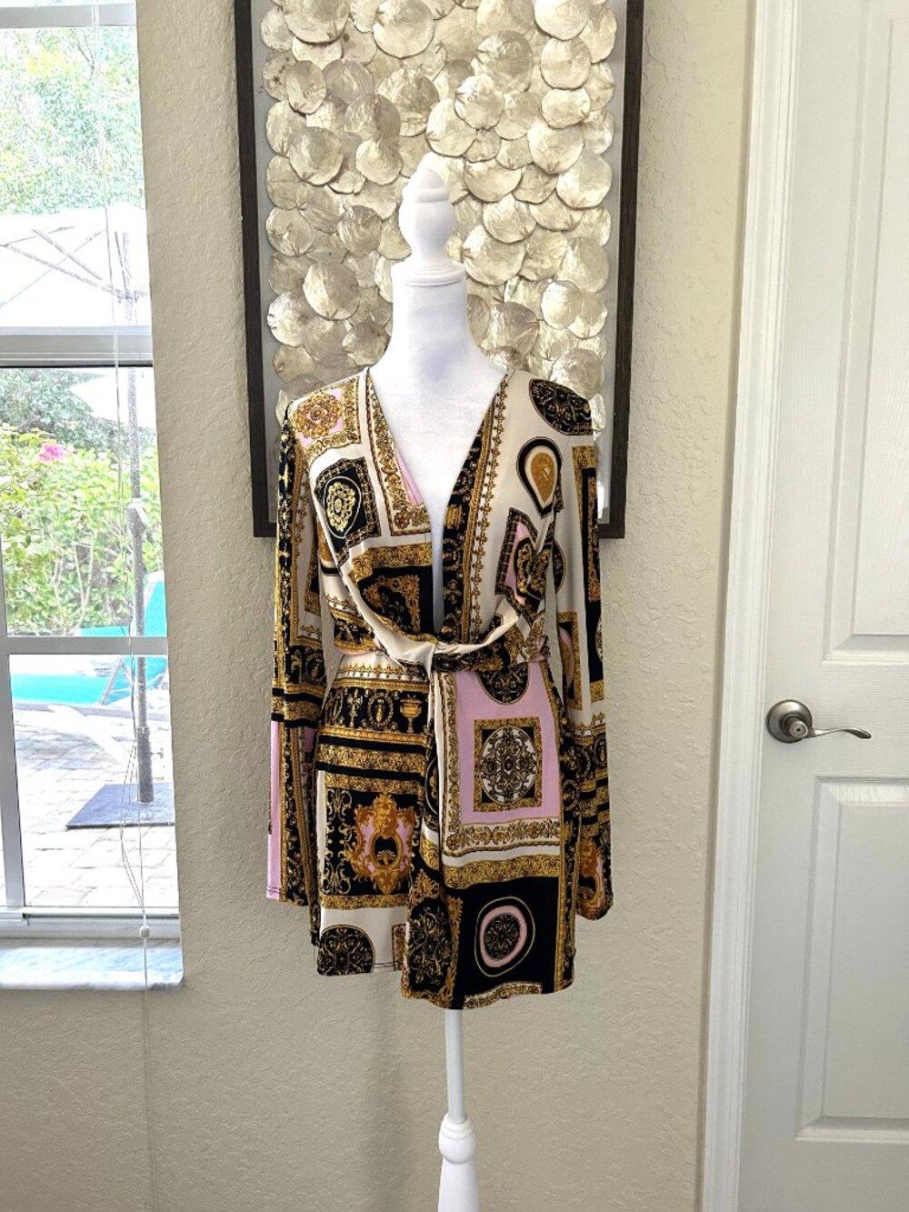 NWT Medallion Midi Dress